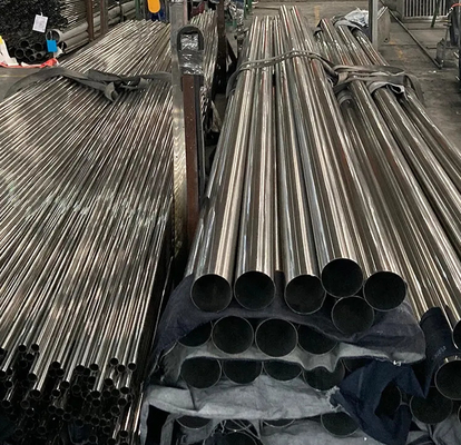 SUS 304 304L ISO9001 Rurowiec ze stali nierdzewnej 0,5-2 mm Grubość spawana do dekoracji